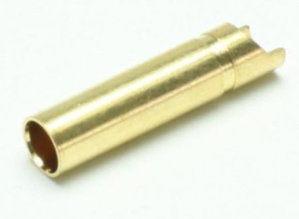 C1602 Goldk.-Buchse 4mm "L" 10 Stück